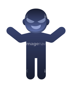 ピクトグラム 人物 笑う 全身 の画像素材 デザインパーツ イラスト Cgの写真素材ならイメージナビ