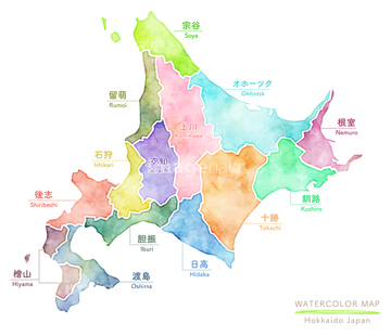 北海道 道南 地図 イラスト の画像素材 日本の地図 地図 衛星写真の地図素材ならイメージナビ