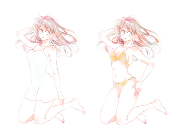 イラスト Cg 人物 女性 水着 の画像素材 イラスト素材ならイメージナビ