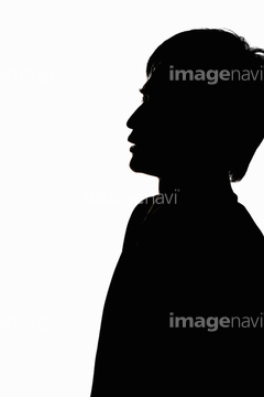 シルエット 横顔 男性 の画像素材 人物 イラスト Cgの写真素材ならイメージナビ