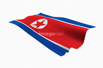 北朝鮮国旗 の画像素材 デザインパーツ イラスト Cgの写真素材ならイメージナビ