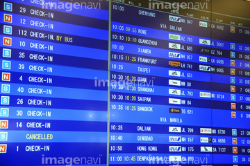 空港 電光掲示板 関西国際空港 の画像素材 サービス業 産業 環境問題の写真素材ならイメージナビ