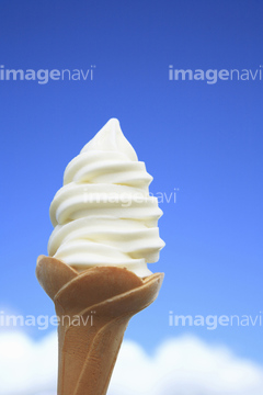ソフトクリーム の画像素材 写真素材ならイメージナビ