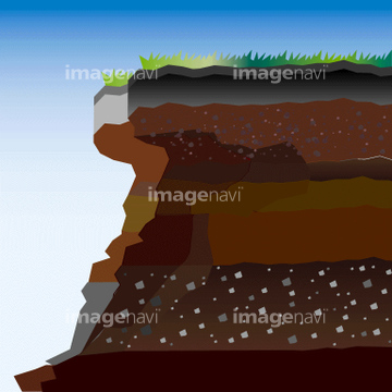 学校 教育向け 理科 地層 断層 の画像素材 日本 国 地域の写真素材ならイメージナビ