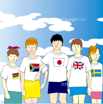 国際交流 の画像素材 家族 人間関係 人物の写真素材ならイメージナビ