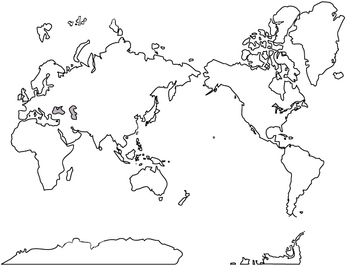 地図 衛星写真 世界の地図 世界全図 の画像素材 地図素材ならイメージナビ