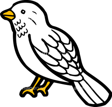 カナリヤ の画像素材 美術 イラスト Cgの写真素材ならイメージナビ