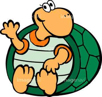 動物のイラスト カメ イラスト の画像素材 生き物 イラスト Cgのイラスト素材ならイメージナビ