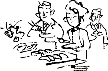 冬のイラスト特集 デザインパーツ パーティー イラスト の画像素材 人物 イラスト Cgのイラスト素材ならイメージナビ