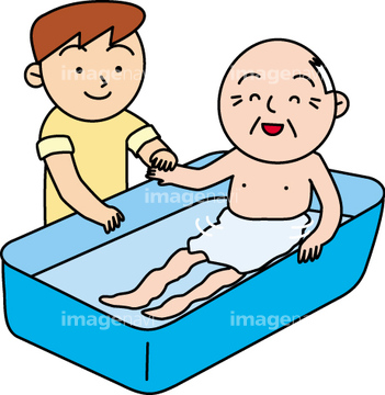 医療 福祉向け 福祉 介護イメージ イラスト入浴 イラスト の画像素材 医療 イラスト Cgのイラスト素材ならイメージナビ