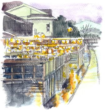 季節のイラスト 夏の風景 イラスト の画像素材 季節 イベント イラスト Cgのイラスト素材ならイメージナビ