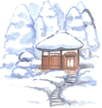 冬 景色 場 風景画 アイコン イラスト の画像素材 季節 イベント イラスト Cgのイラスト素材ならイメージナビ