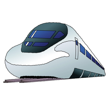新幹線 イラスト の画像素材 鉄道 乗り物 交通のイラスト素材ならイメージナビ