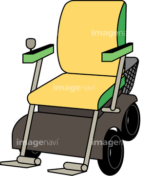 身障者用電動車いす の画像素材 年齢 人物の写真素材ならイメージナビ