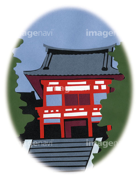 神社 イラスト 鶴岡八幡宮 の画像素材 日本 国 地域のイラスト素材ならイメージナビ