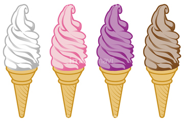 ソフトクリーム の画像素材 菓子 デザート 食べ物の写真素材なら