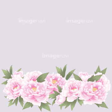 季節のイラスト 春 和風 枠状 イラスト の画像素材 花 植物 イラスト Cgのイラスト素材ならイメージナビ