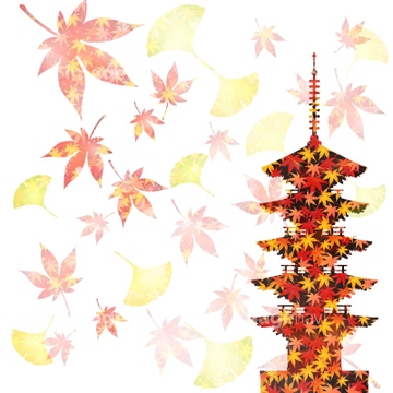 京都 綺麗 イラスト の画像素材 花 植物 イラスト Cgのイラスト素材ならイメージナビ
