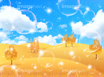 季節のイラスト 秋の風景 綺麗 イラスト の画像素材 花 植物 イラスト Cgのイラスト素材ならイメージナビ