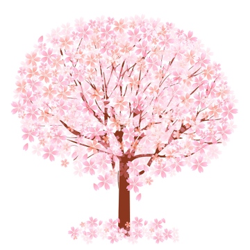 桜 桜の木 イラスト の画像素材 季節 イベント イラスト Cgのイラスト素材ならイメージナビ