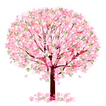 桜 桜の木 イラスト の画像素材 季節 イベント イラスト Cgのイラスト素材ならイメージナビ