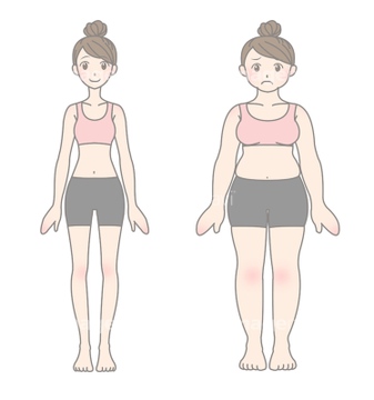 痩せたい の画像素材 病気 体調管理 人物の写真素材ならイメージナビ