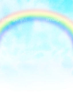 イラスト Cg 自然 風景 虹 の画像素材 イラスト素材ならイメージナビ
