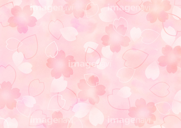 イラスト Cg バックグラウンド 和柄 桜 桜の花びら の画像素材 イラスト素材ならイメージナビ