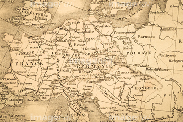 世界地図 ヨーロッパ 古地図 フランス ドイツ の画像素材 ビジネスイメージ ビジネスの地図素材ならイメージナビ