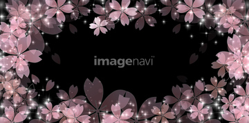 桜 イラスト 夜桜 イラスト の画像素材 花 植物 イラスト Cgのイラスト素材ならイメージナビ