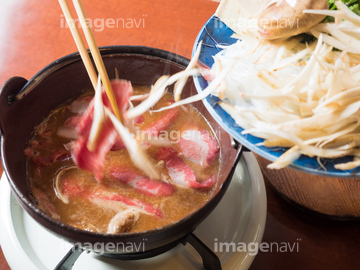 豪華 ぼたん鍋 の画像素材 和食 食べ物の写真素材ならイメージナビ