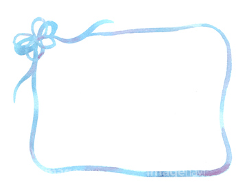 枠状 青色 作家ほづみ ロイヤリティフリー の画像素材 年賀 グリーティングの写真素材ならイメージナビ