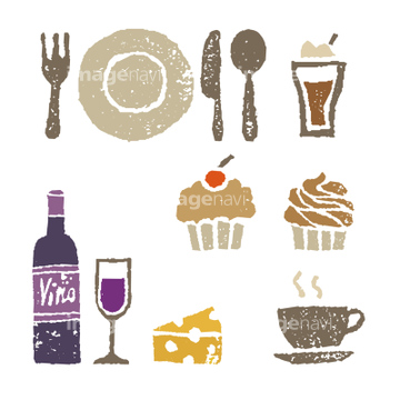 イラスト Cg 食べ物 飲み物 お菓子 茶色 の画像素材 イラスト素材ならイメージナビ