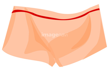 Close up rear view of a woman wearing underwear laying down on the