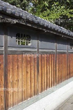 板塀 和風 の画像素材 エクステリア 建具の写真素材ならイメージナビ