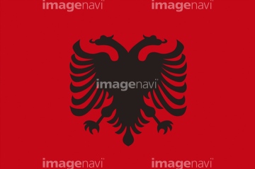アルバニア国旗 の画像素材 イラスト Cgの写真素材ならイメージナビ
