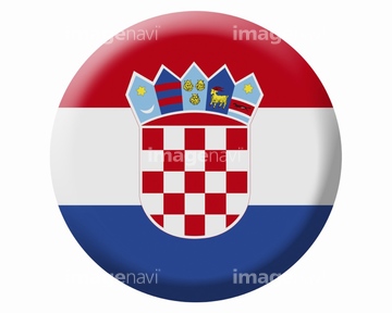 クロアチア国旗 の画像素材 ライフスタイル イラスト Cgの写真素材ならイメージナビ