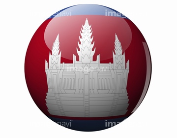 カンボジア国旗 の画像素材 イラスト Cgの写真素材ならイメージナビ