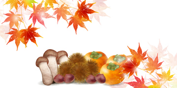 季節のイラスト 秋の食べ物 イラスト の画像素材 ライフスタイル イラスト Cgのイラスト素材ならイメージナビ
