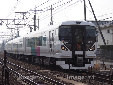 鉄道 日本 電車 E257系電車 ロイヤリティフリー の画像素材 鉄道 乗り物 交通の写真素材ならイメージナビ