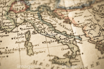 世界地図 ヨーロッパ 古地図 18世紀 イタリア の画像素材 ビジネスイメージ ビジネスの地図素材ならイメージナビ