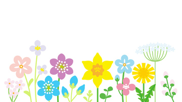 花壇 イラスト 春 の画像素材 季節 イベント イラスト Cgのイラスト素材ならイメージナビ