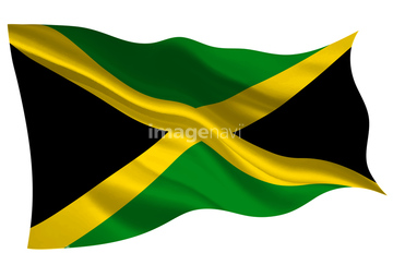 ジャマイカ国旗 の画像素材 イラスト Cgの写真素材ならイメージナビ