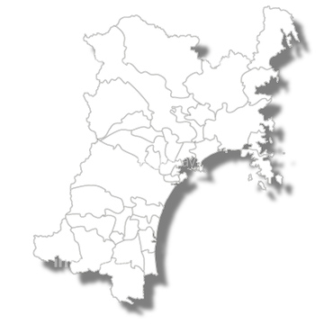 エリア別地図 宮城 地図 の画像素材 日本の地図 地図 衛星写真の地図素材ならイメージナビ