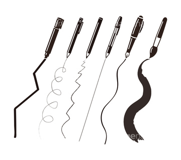 サインペン の画像素材 ビジネス イラスト Cgの写真素材ならイメージナビ