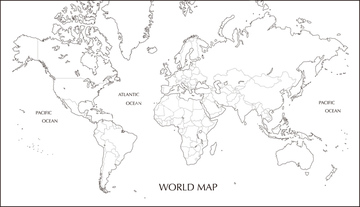 地図 衛星写真 世界の地図 中南米 の画像素材 地図素材ならイメージナビ