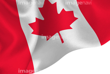 国旗 カナダ国旗 イラスト の画像素材 デザインパーツ イラスト Cgのイラスト素材ならイメージナビ