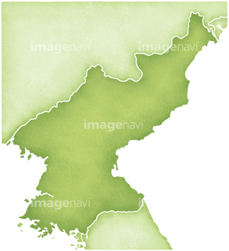 北朝鮮の地図 の画像素材 テーマ イラスト Cgの地図素材ならイメージナビ