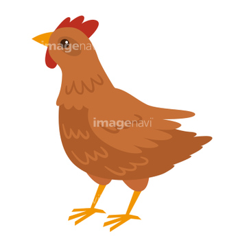 チキン イラスト かわいい 鶏肉 の画像素材 食べ物 飲み物 イラスト Cgのイラスト素材ならイメージナビ