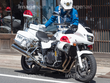 白バイ オートバイ の画像素材 自動車 乗り物 交通の写真素材ならイメージナビ